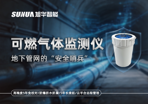 可燃气体监测仪—地下管网的“安全哨兵”